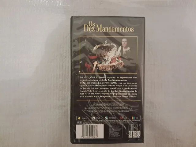 VHS: Os Dez Mandamentos - Foto 2