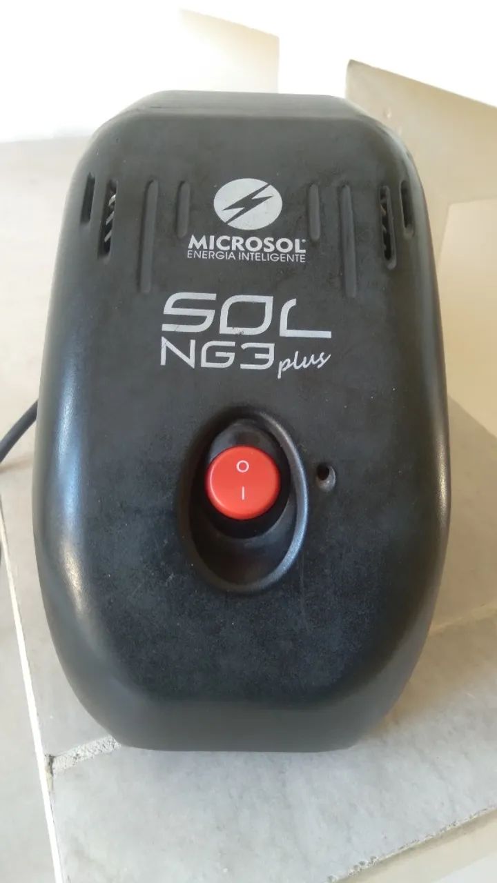 Estabilizador Microsol - 300 W - Usado  - Foto 3