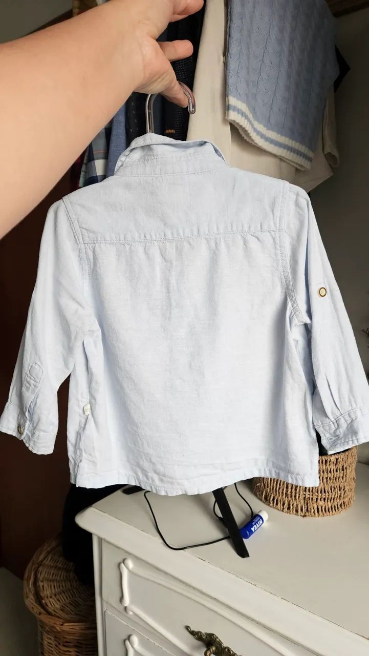 Camisa social gentilmente usada  - Foto 2