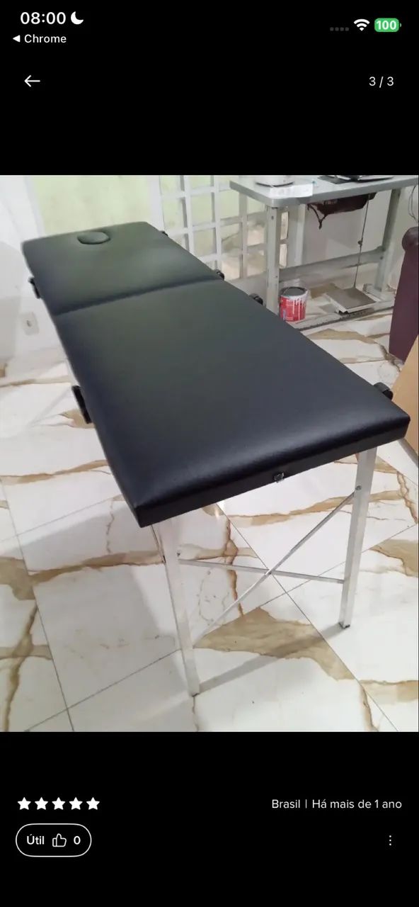 Maca estética e lupa 