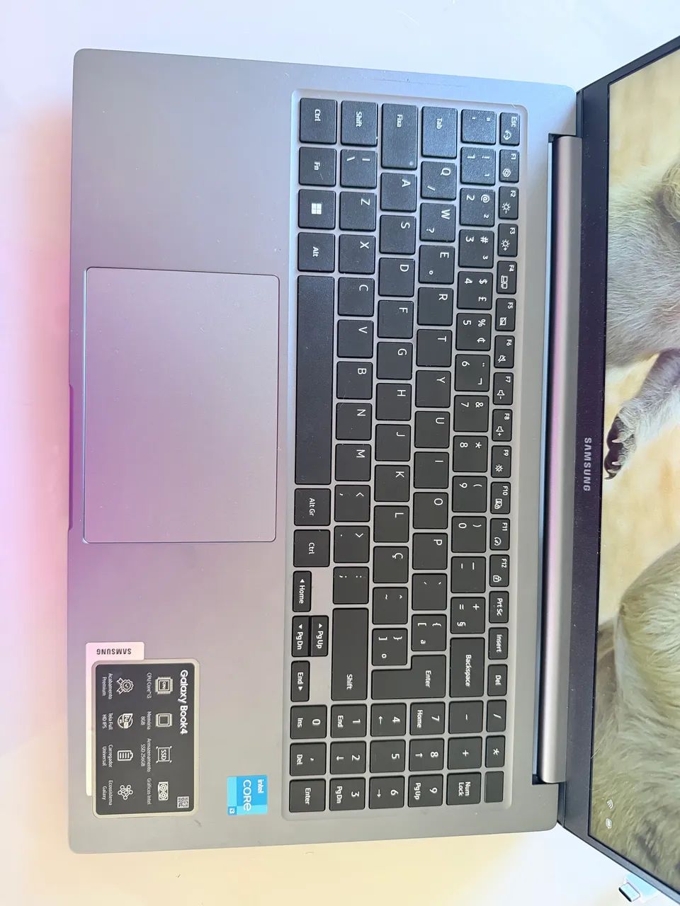 NOTEBOOK GALAXY BOOK 4 EM PERFEITAS CONDIÇÕES  - Foto 3