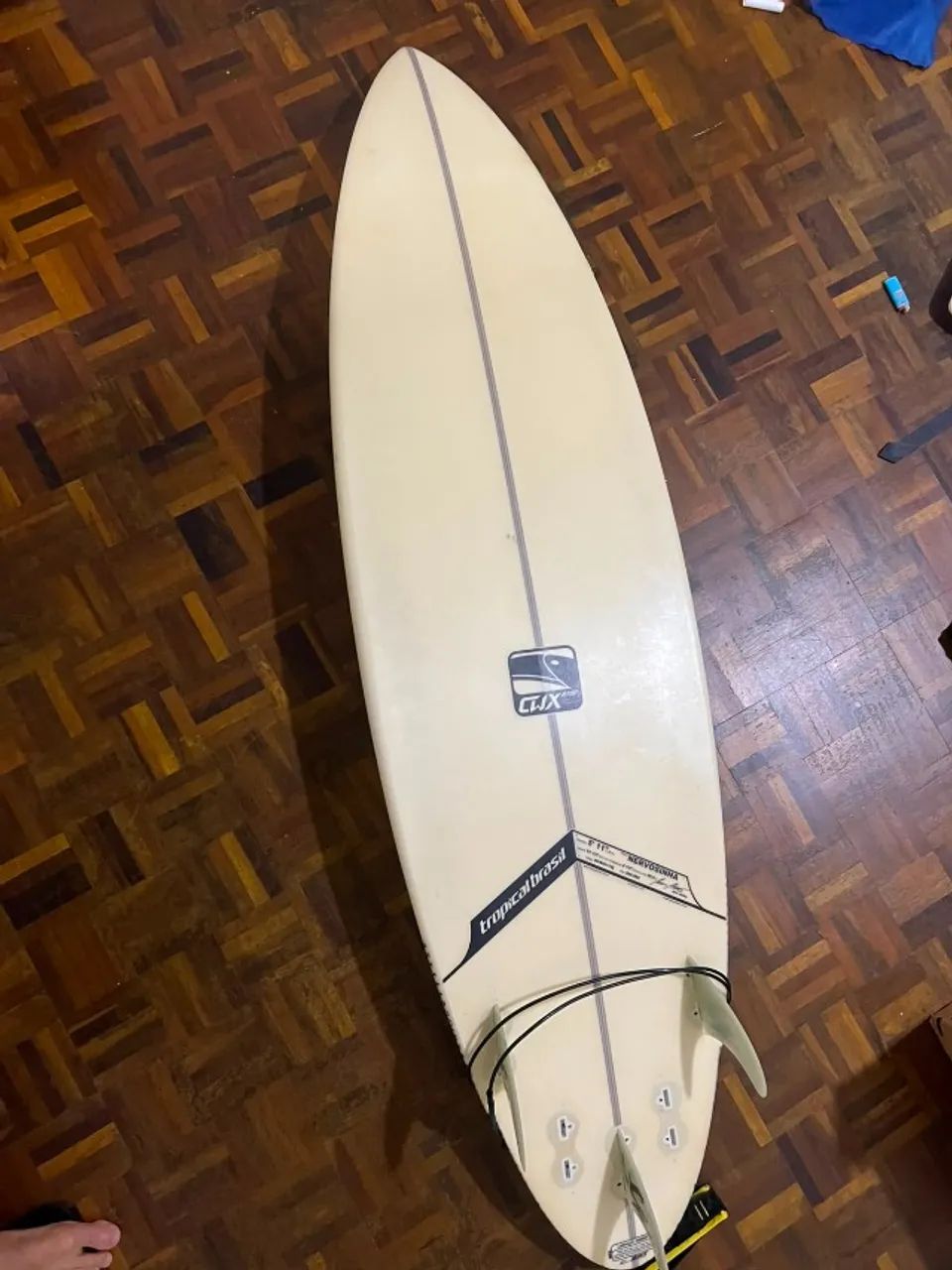 prancha de surf epoxi tropical brasil 5´11 30,5 