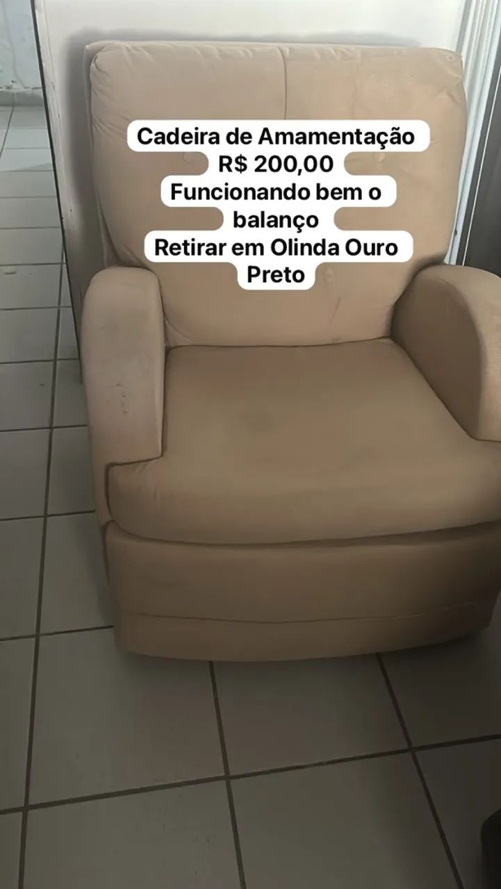 Cadeira de amamentação 