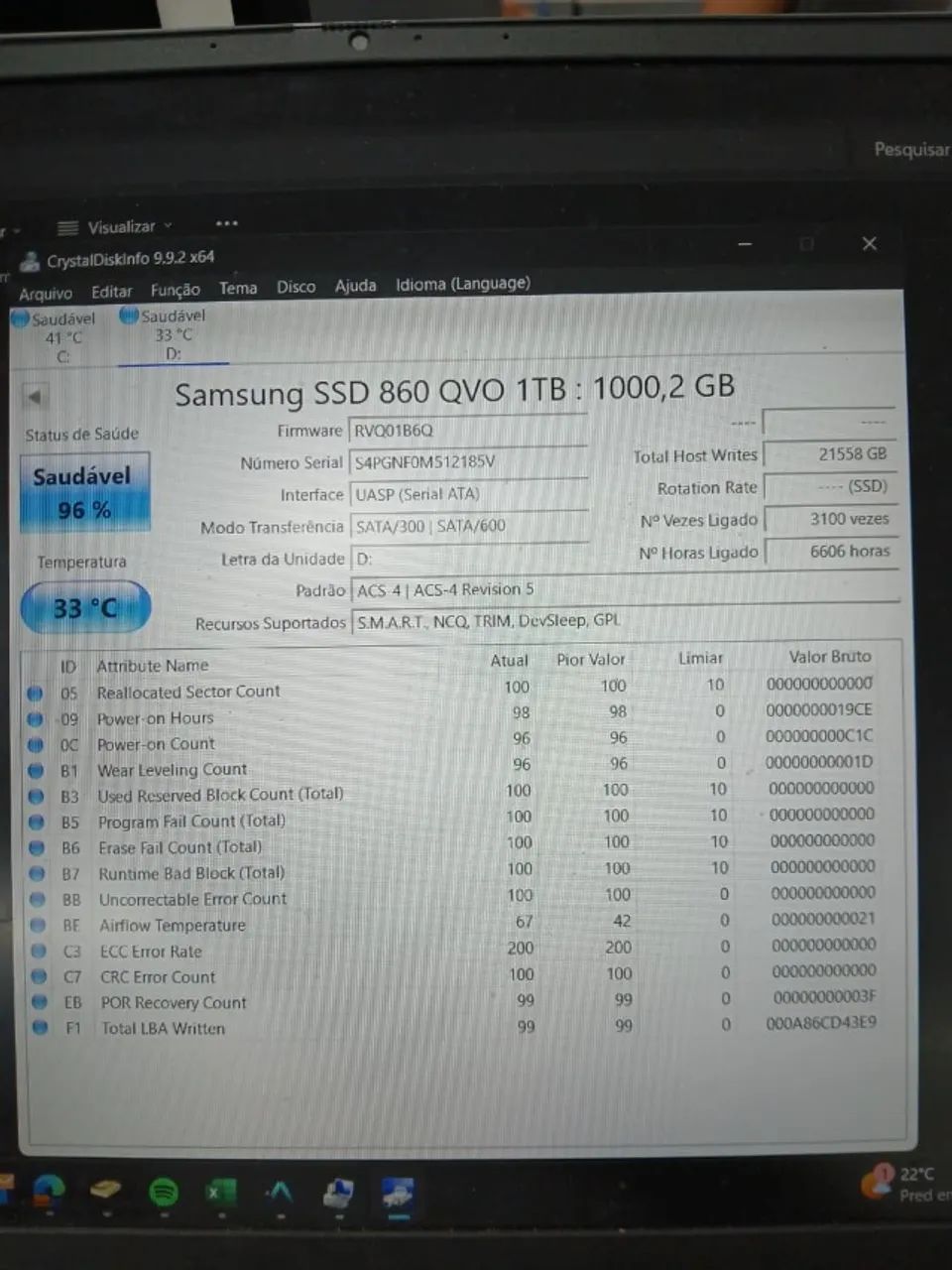 SSD SAMSUNG 860 QVO - Foto 3