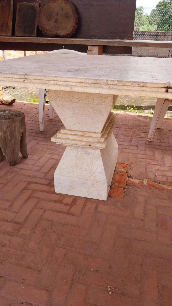 Mesa mármore travertino  - Foto 4