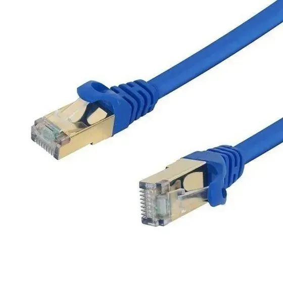 Cabo de Rede Cat.7 2.5M Cat725Bl Patch Cord Lan Loja Coimbra Computadores Entregamos - Foto 2