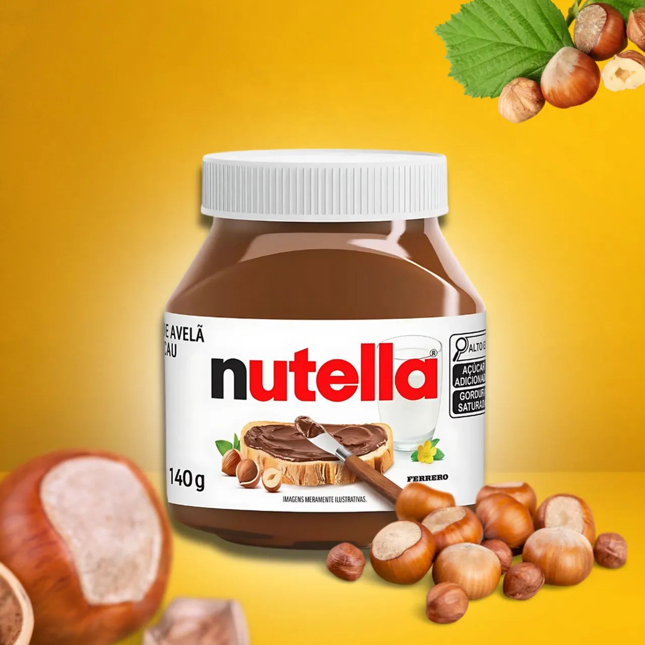 Creme Nutella 140g - Foto 3
