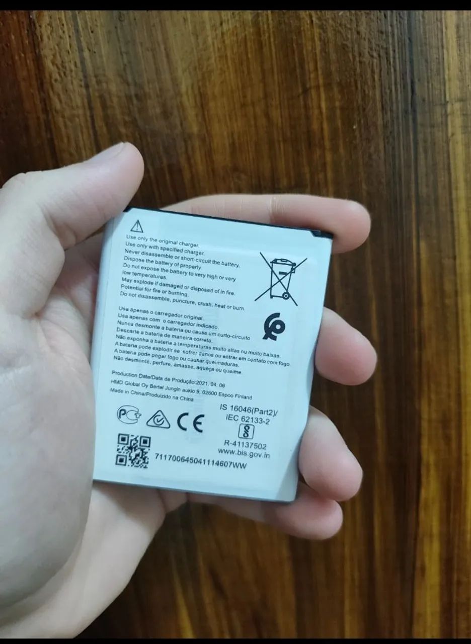 Bateria Nokia zerada nunca usada original  - Foto 2