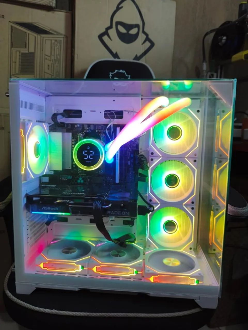 PC AM5 NOVO RYZEN 9 7900X E RX9060XT PEGO PS4 XBOX E PS5 COM VOLTA