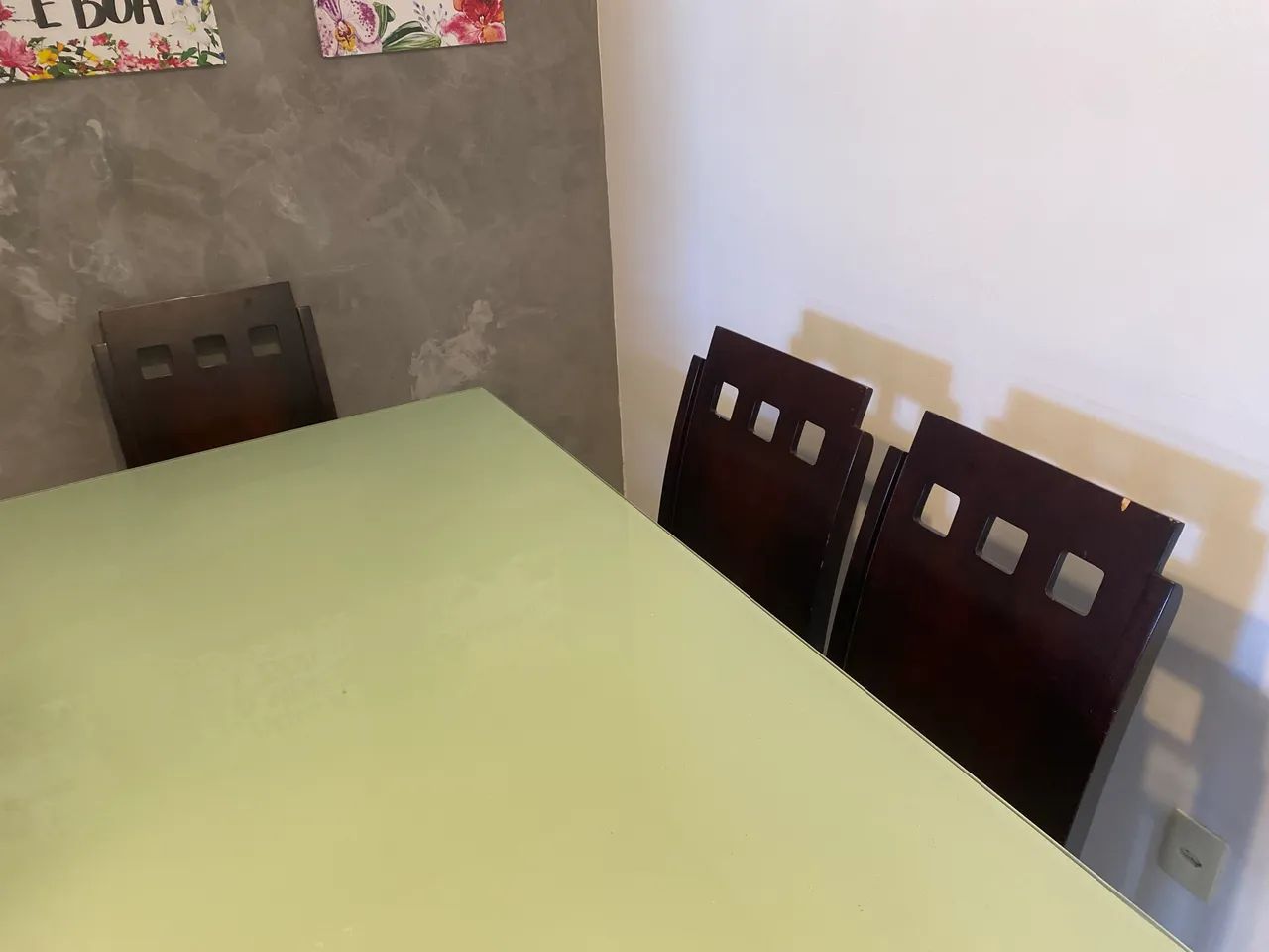 Mesa de jantar com seis cadeiras  - Foto 3