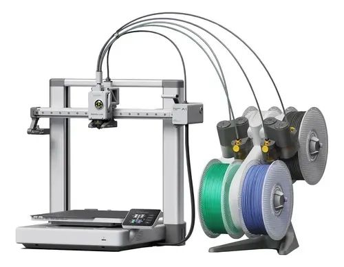 Impressora 3D Bambu Lab A1 Combo Lacrada - Foto 3