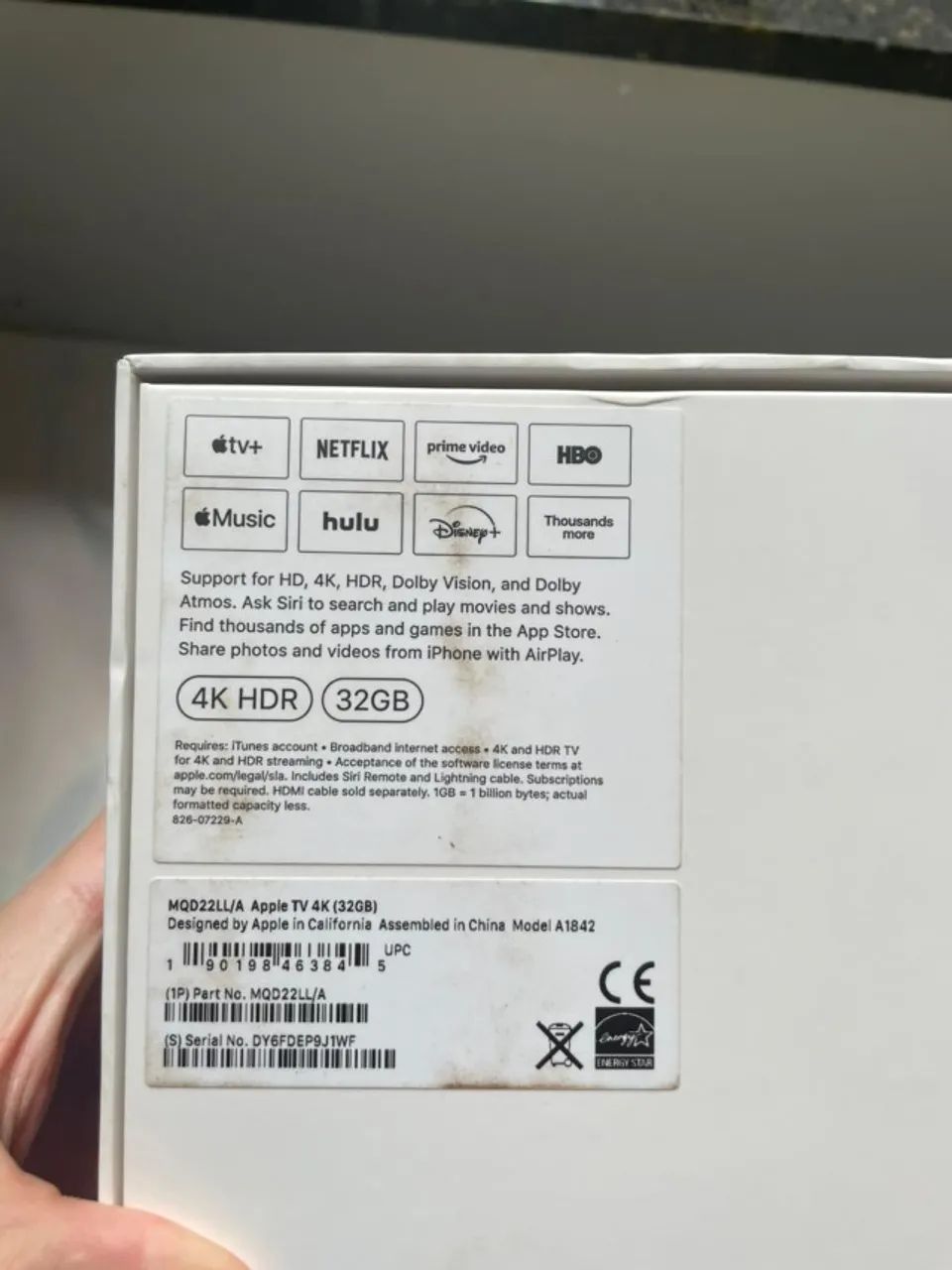 Apple TV 4K 32GB (1ª geração) - Modelo A1842 - Original