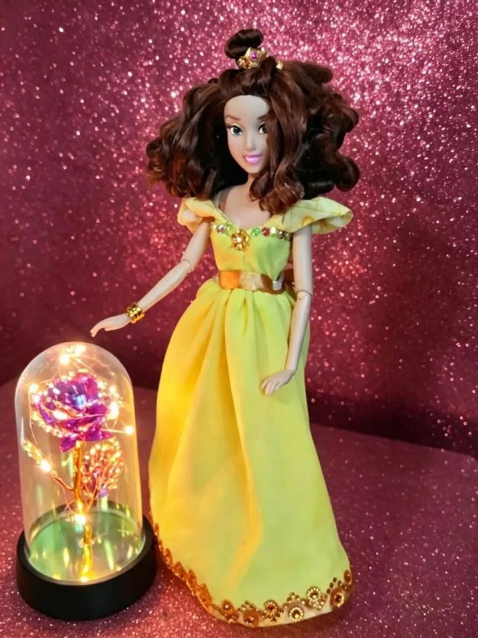 Boneca Bela, da Bela e a Fera  - Foto 4