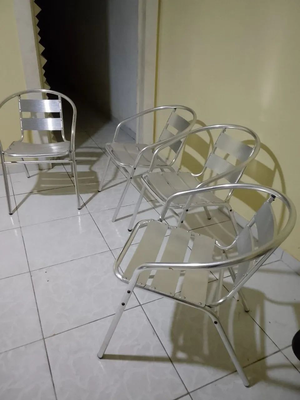 Cadeiras de alumínio  - Foto 2