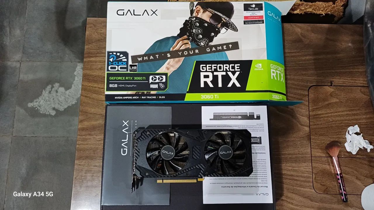 3060ti GALAX: Pouco uso