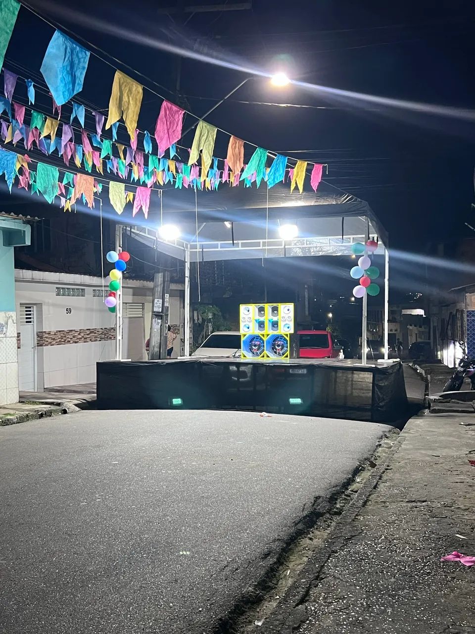 Vendo palco com tenda medindo 5x4 - Foto 5