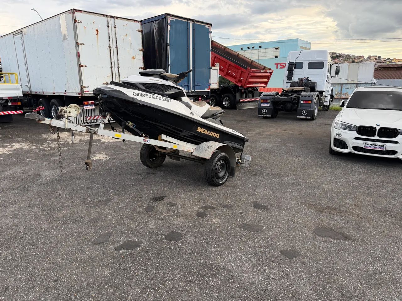 Jetski Seadoo GTXS 155 com som e carretinha  - Foto 2