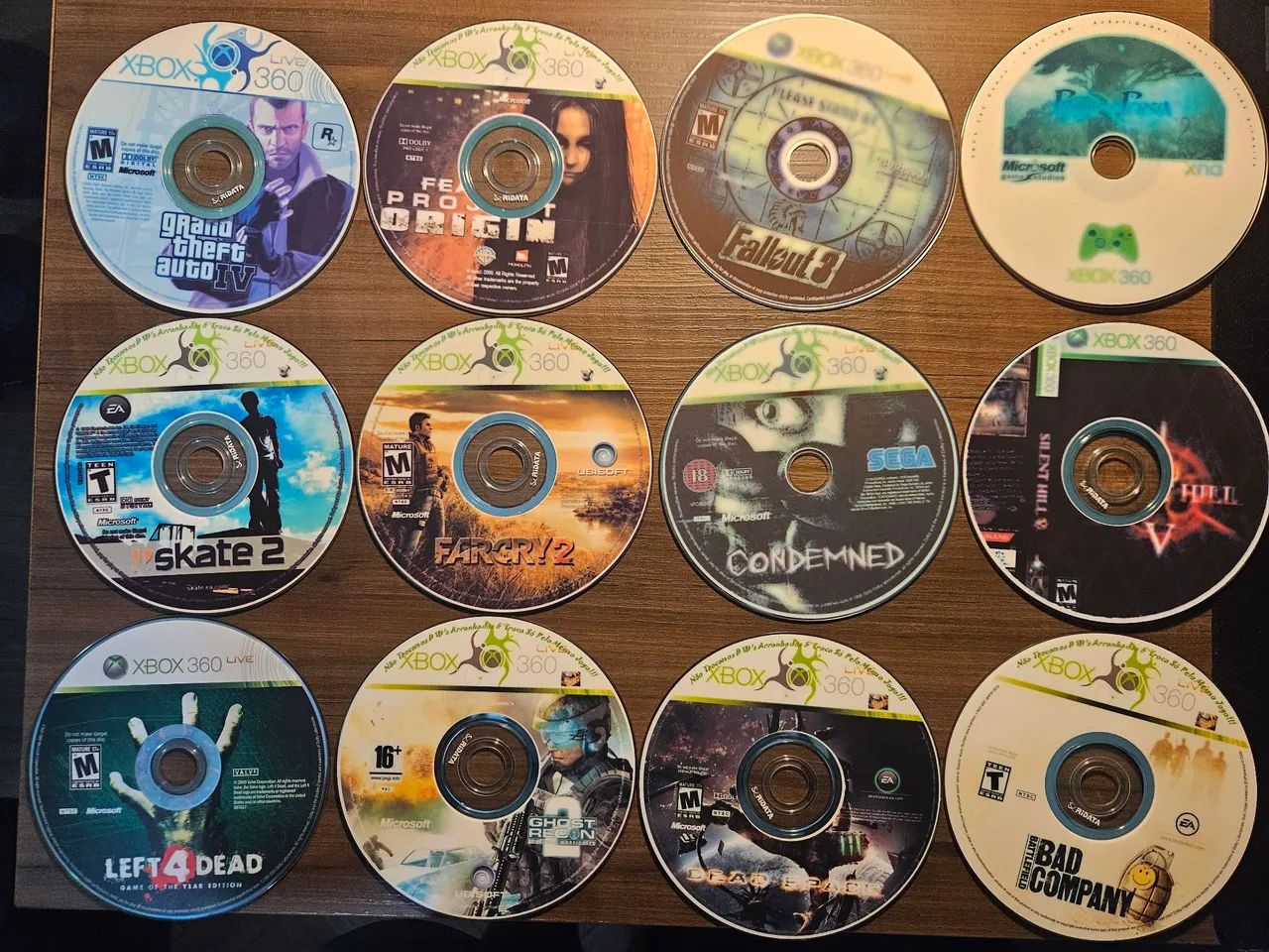 Kit de Jogos de XBOX360
