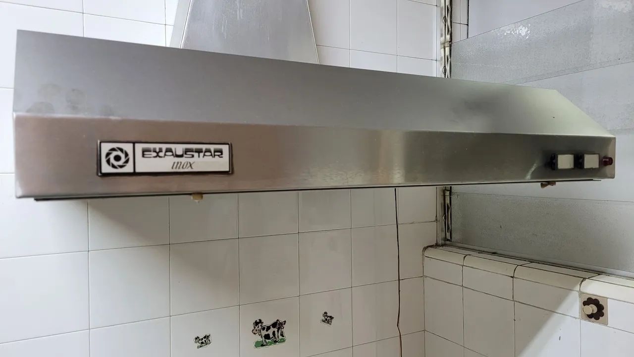 Exaustor em Inox Exaustar para 06 bocas