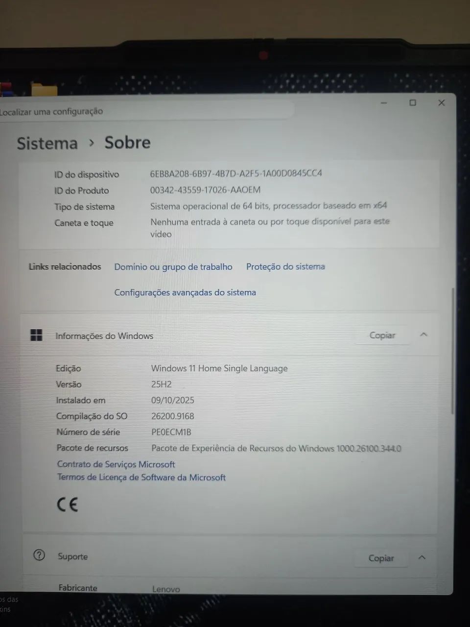 Notebook Lenovo ideapad slim 3 core i5 477gb - Foto 3