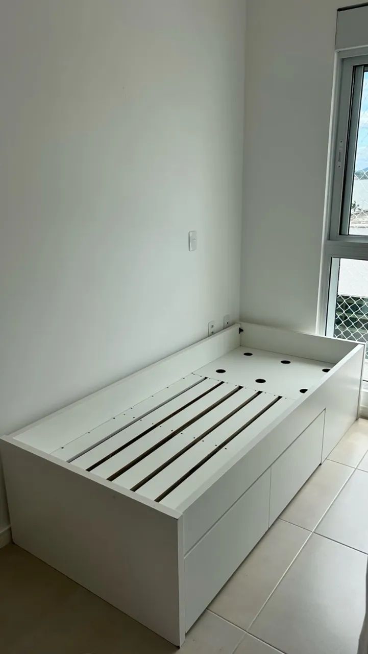 Cama de solteiro em perfeito estado com gavetões  - Foto 2