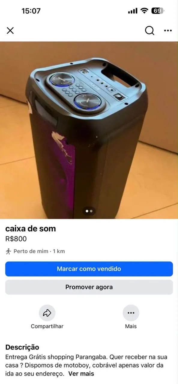 caixa de som - Foto 3