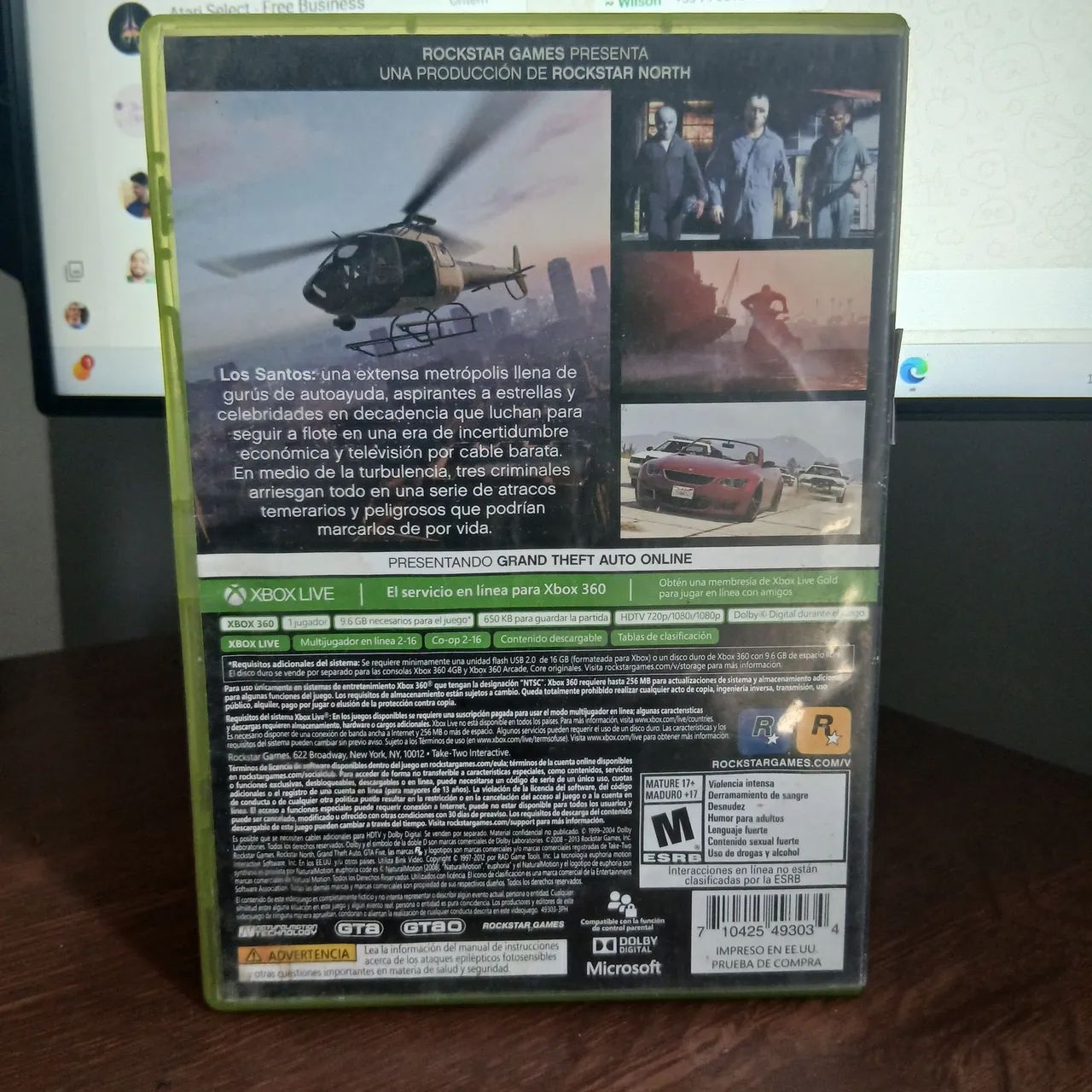 GTA 5 COMPLETO XBOX 360 - Foto 2