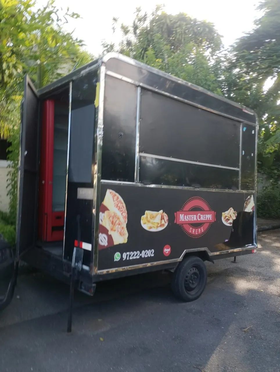Trailer food truck