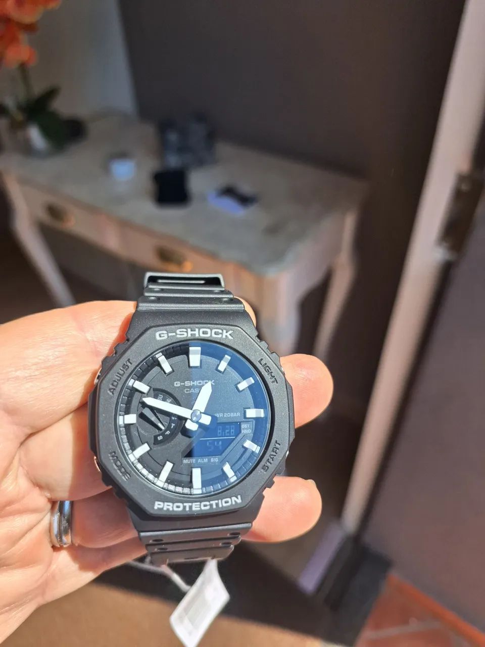 Casio G-Shock GA-2100-1ADR - NOVO, SEM USO - Foto 4