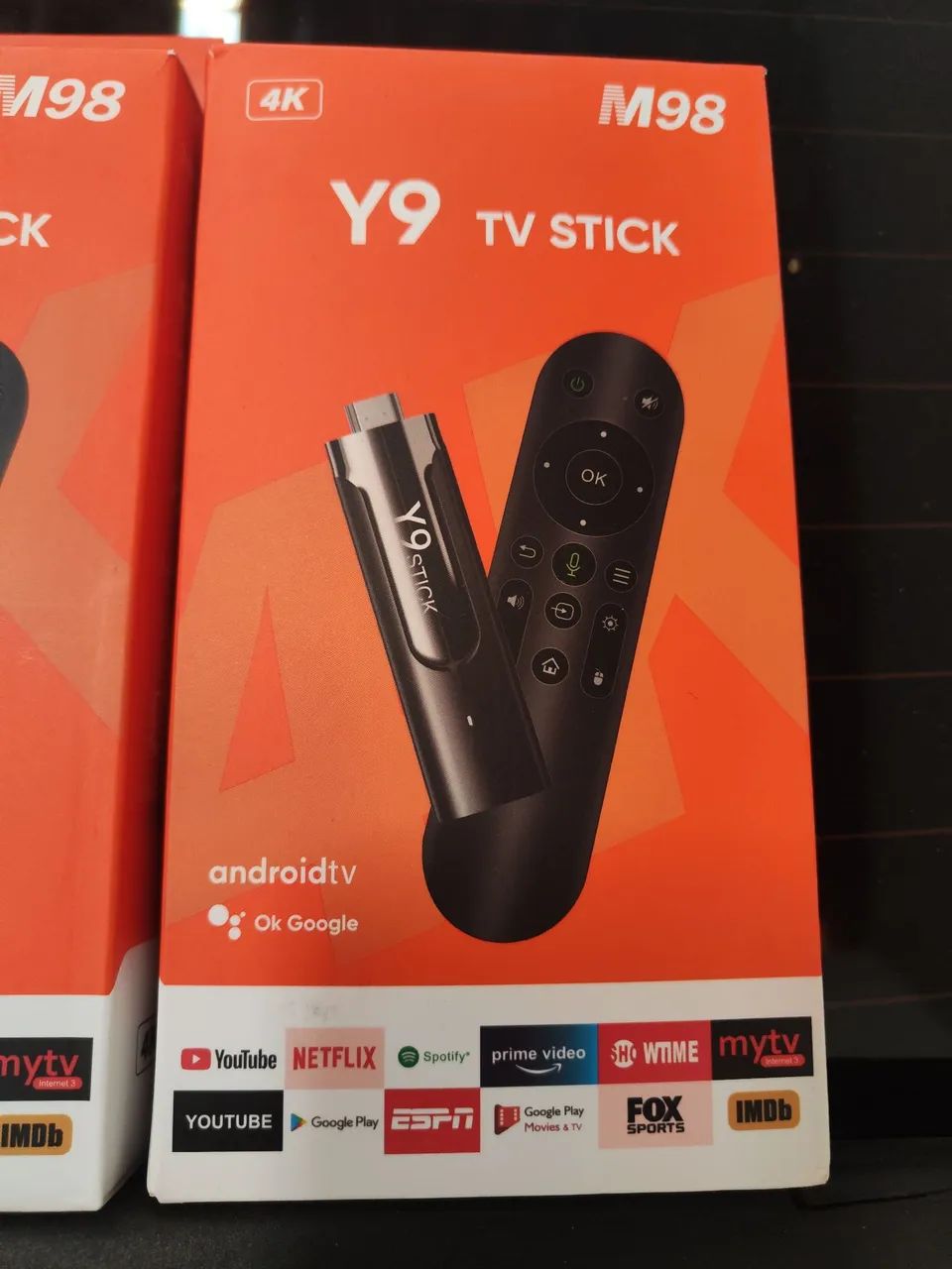 Novo Tv Stick Y9 M98 Pro Bluetooth  - Foto 2