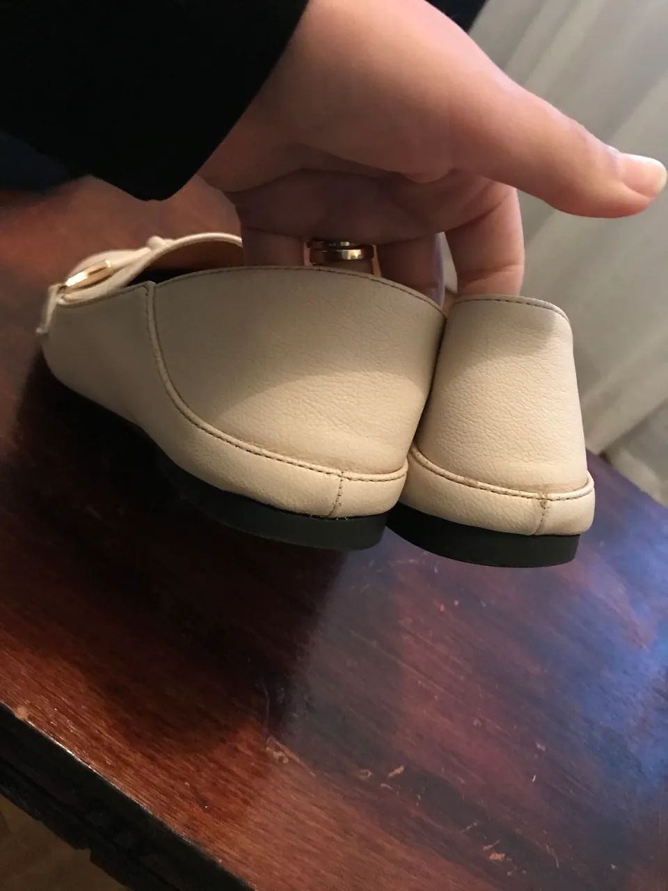 Mocassim off white conservado  - Foto 4