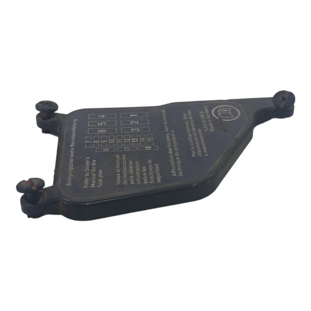 Suporte Tampa Caixa Fusivel Motor Porsche Cayenne 2002 A2010 - Foto 6