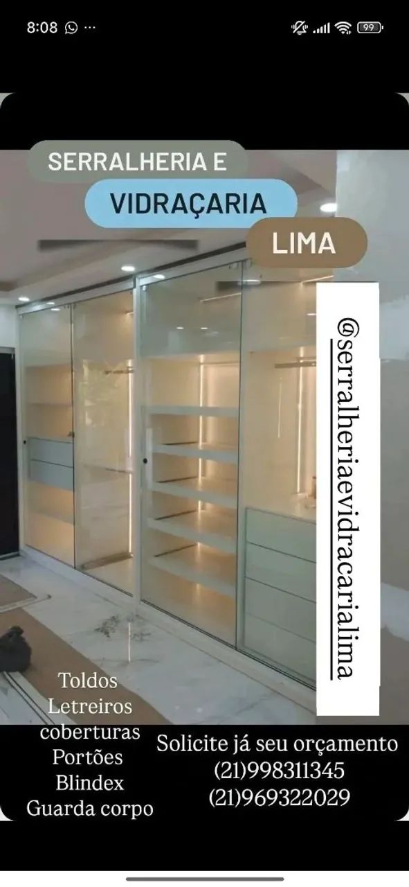 Serralheria e vidraçaria Lima  - Foto 5