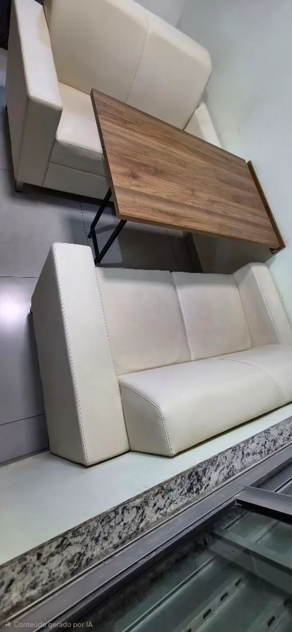 Sofá de couro 