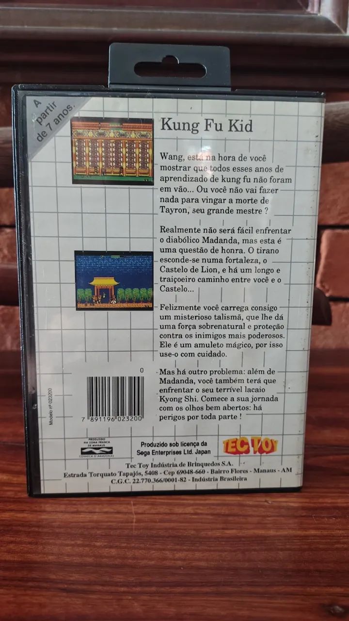 Kung Fu Kid Master System Completo Original - Foto 4