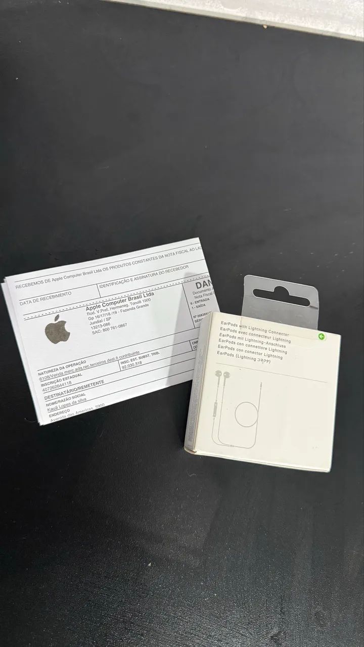 fone de ouvido earpods apple lightning - Foto 3