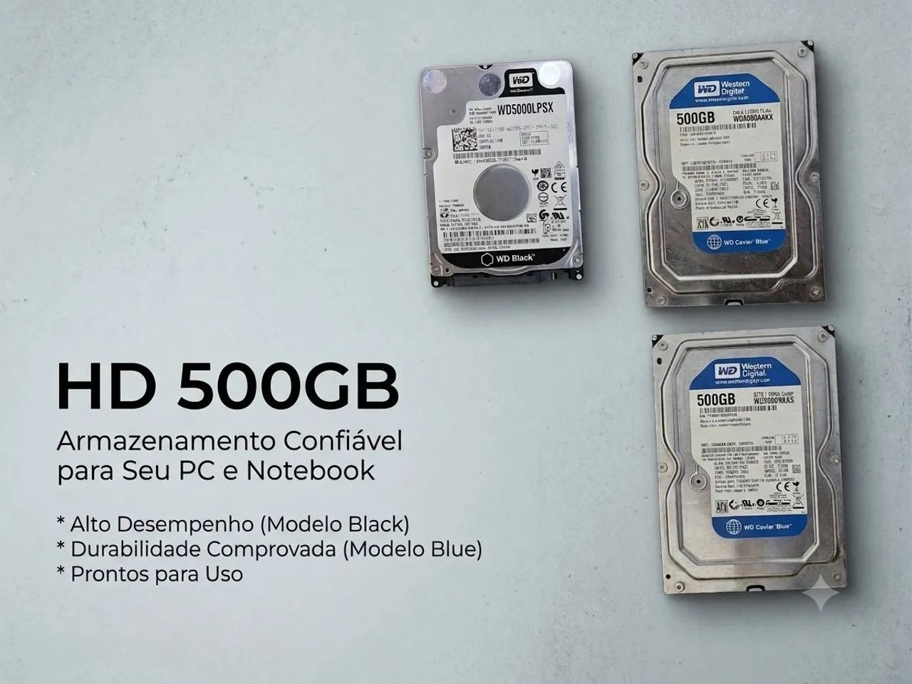 HD 500GB WD - pc / notebook
