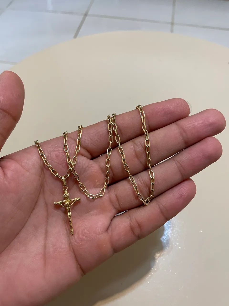 Corrente Cadeado em Ouro 18k - Foto 2