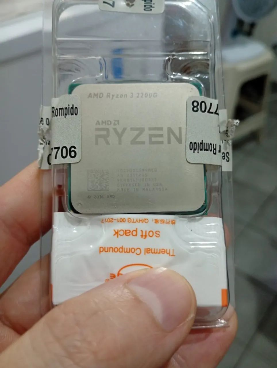 Processador AMD Ryzen 3 2200G