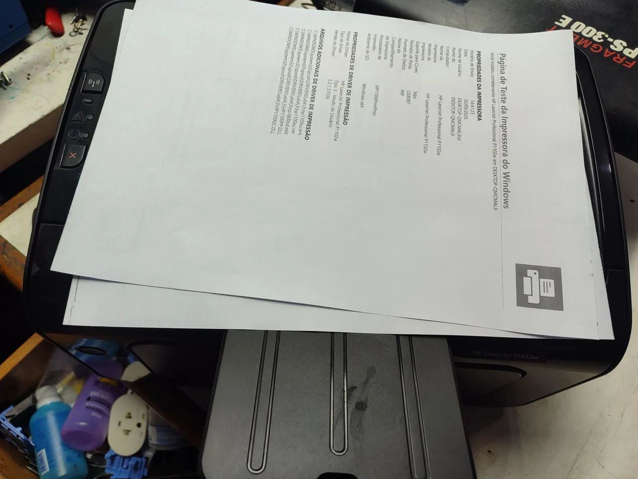 Impressora Hp 1102w - Foto 2