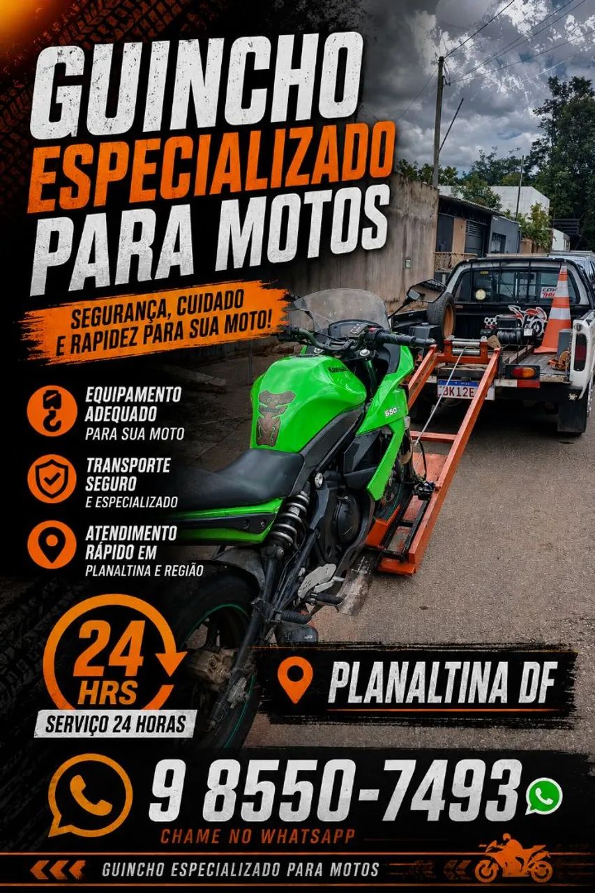 Guincho de Moto Planaltina DF