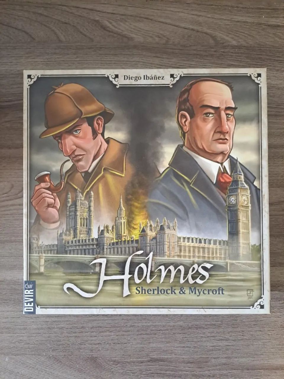 Jogo de Tabuleiro "Holmes Sherlock & Mycroft"