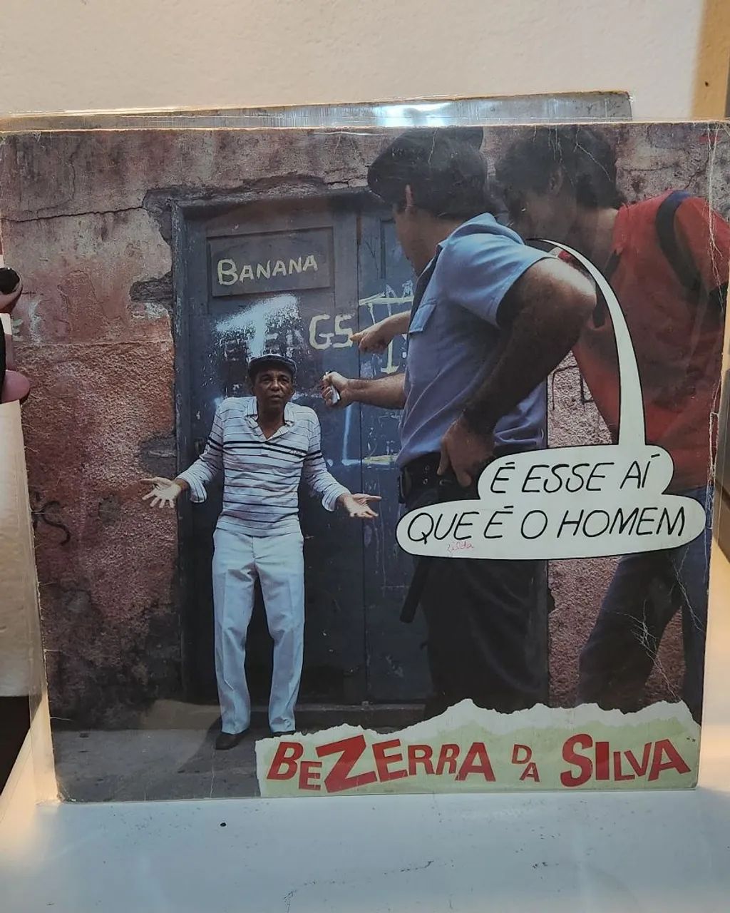 Disco vinil Bezerra da Silva "é esse ai que é homem?" Lp