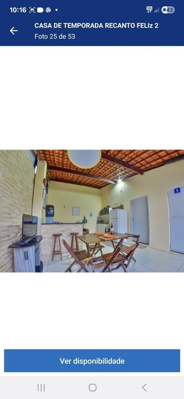 Casa temporada Recanto Feliz - Foto 2