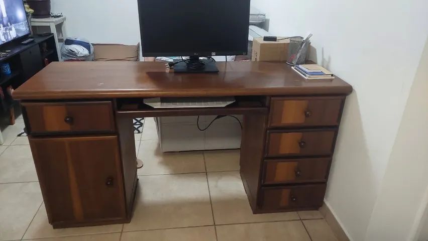 Escrivaninha de Madeira Maciça64993723905922123