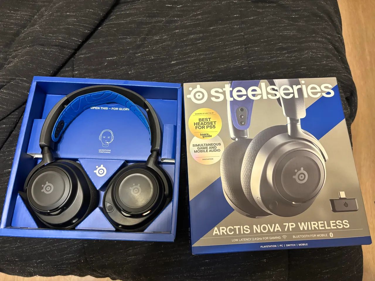 Headset SteelSeries Arctis Nova 7P Wireless - Fones de Ouvido