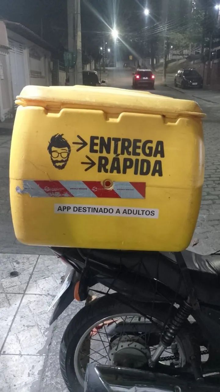 Baú para moto