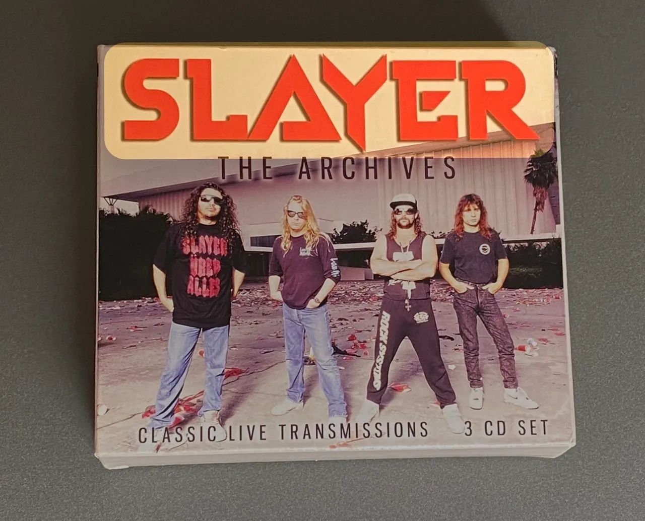 Box Cds Slayer The Archives importado raro