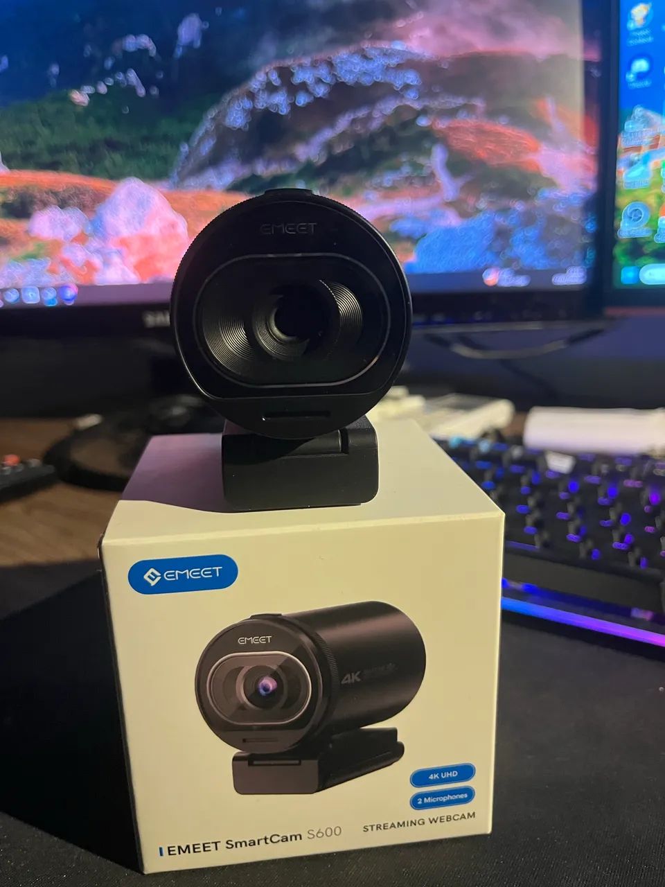 Câmera Webcam EMEET SmartCam S600 4k - Foto 2