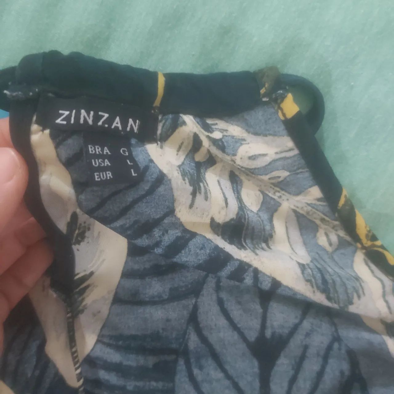 VESTIDO LONGO ZINZAN ESTAMPADO  - Foto 4